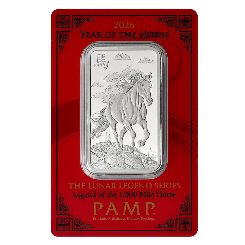 Minted Silver Bars — PAMP Suisse